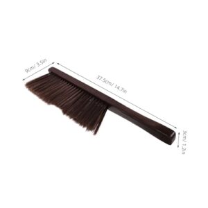 SOESFOUFU Bed Brush Brushes Broom Wood Brush Hand Brush Dusting Brush Bed Cleaning Brush Upholstery Brush Dust Remover Brush Bench Brush Clothes Brush Sofa Dust Brush Furniture Brush The Pet