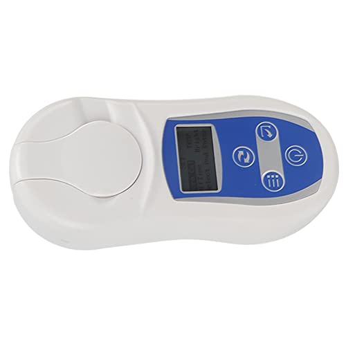 Brix Meter Refractometer 0‑53% for Measuring Sugar Content in Fruit Honey Maple Syrup Sugary Drink 0.1% Accuracy