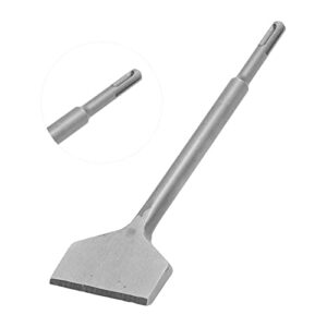 SDS Plus Chisel, Wide Tile Thinset Chisel Air Hammer Bits Wall Floor Scraper Round Shank Demolition Hammer Demolition Hammer 3in X 10in