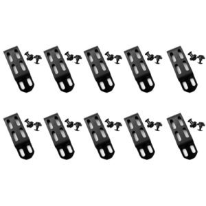 10 sets kydex clips, deep carry waist clip fit for k sheath, knife case diy making replacement accessory