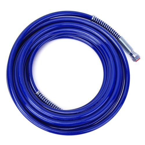 1/4in Paint Spray Hose Sprayer Flexible Fiber Tube 10 Meters 3265Psi Sprayer Hose 10m Paint Sprayer Hose