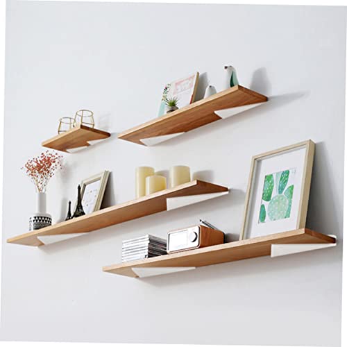 Unomor Partition Support Frame Shelves Wall Mounted Plant Hanger Stand Wall Brackets for Heavy Duty Wall Shelving Projector Wall Mount Shelf Triangle Bracket White Stainless Steel