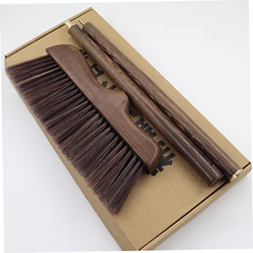 Gogogmee Home Use Broom Clean Brush Dustpan Household Home Cleaning Equipment Kitchen Cleaning Broom Sweeping Trash Thick Broom Floor Brooms Handle Cleaning Broom Sweeper Sweep Broom Wooden