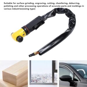 Air Pneumatic Glass Scraper, Oscillating at 20000rpm, Alloy Steel, High Efficiency for Work Air Cutter for Window Glass Scraping, Suitable for Grinding, Engraving, Cutting