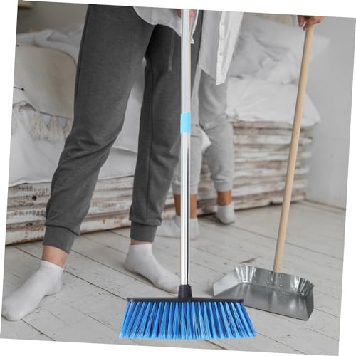 BUTIFULSIC Long-Handled Broom Tool Home Cleaning Device Kitchen Brooms for Sweeping Indoor Household Broom Bathroom Cleaning Device Household Supplies Cleaning Brooms Stainless Steel