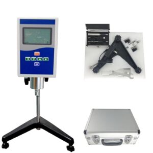 vtsyiqi rotary viscometer rotational viscometer digital viscosity meter viscometer fluidimeter 1~100000mpa.s with rs232 interface display sensor for paint, lacquer, varnish, syrup, oil, etc.