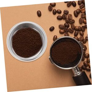 PRETYZOOM Coffee Filter Espresso Making Filter Espresso Basket for Coffee Espresso Filter Basket Kitchen Drain Basket Coffee Espresso Coffee Maker Espresso Tea Filters Stainless Steel Silver