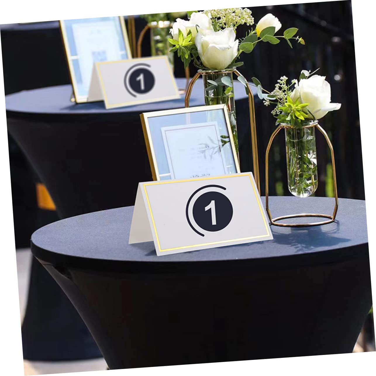 AUTSUPPL 100pcs Seat Card Place Cards for Wedding Dinner Place Cards Wedding Place Card Folded Place Cards Wedding Table Card Foldable Kitchen Table Party Reserved Cards Blank Cards Paper