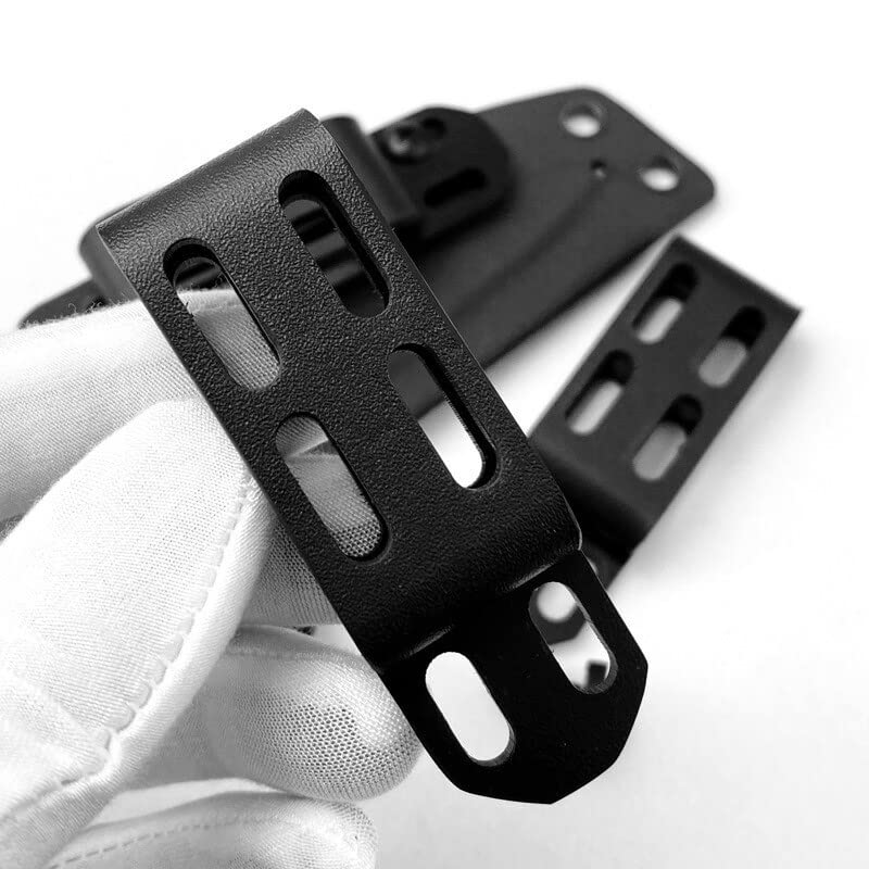 10 Sets Kydex Clips, Deep Carry Waist Clip Fit for K Sheath, Knife Case DIY Making Replacement Accessory