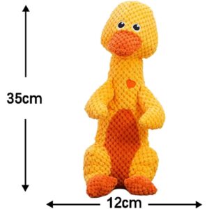 Wowpetsmart Dog Chew Toys, Durachew Dog Toy,Petsboro Robust Bear, Petsboro Bitebuddy Dog Toy, Indestructible Dog Toy for Heavy Chewers, Interactive Dog Toys with Squeake (Giraffe)