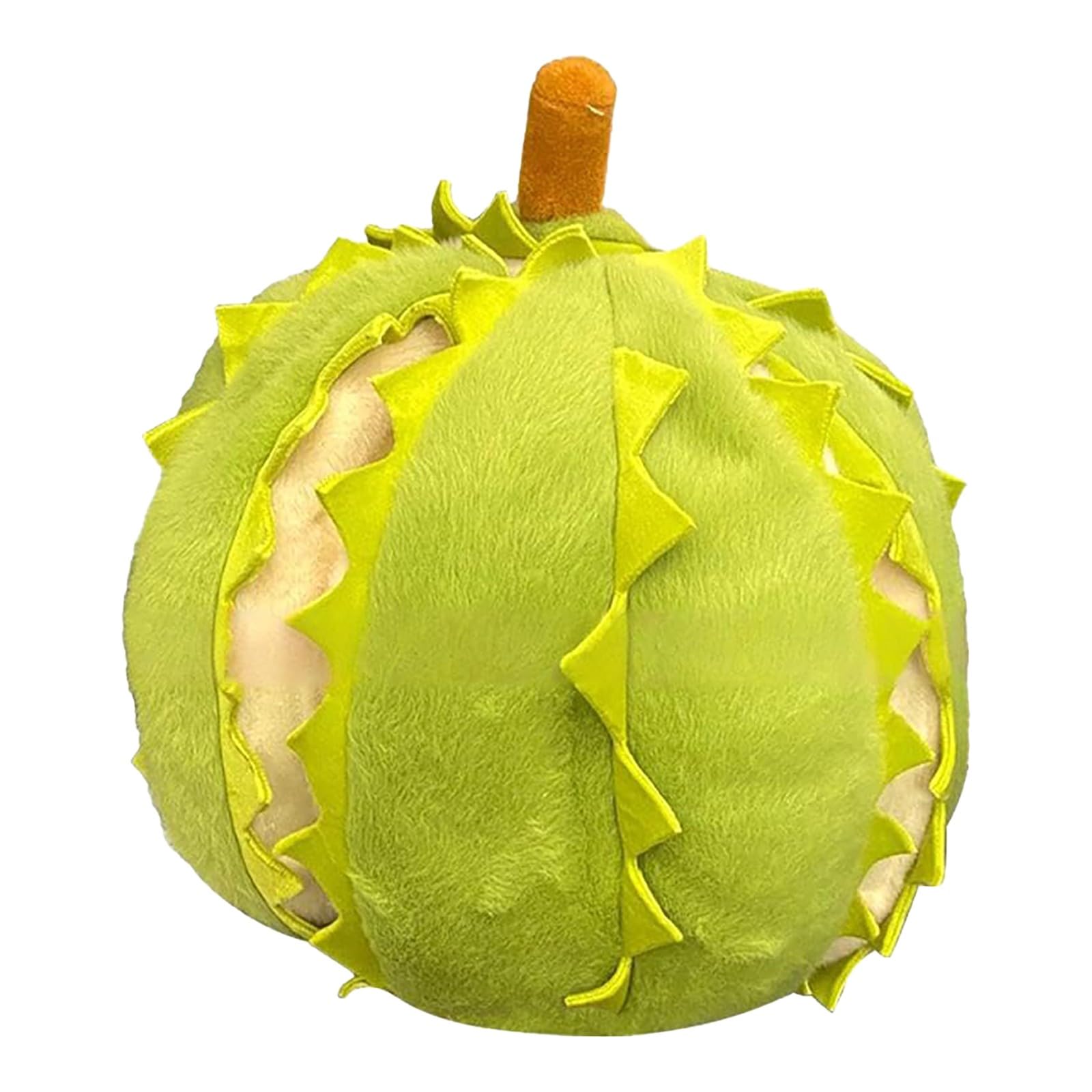 Fruit Durian Pillow Creative Detachable Durian Plush Toy Plushie Cute Stuffed Fruit Soft Plushies with Outfit Costume Squishy Plush Toys Gift for Girls