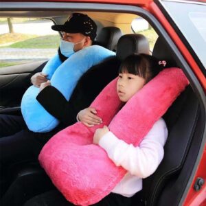 Traveling Car Pillow for Kids, Roadtrip Pillow for Kids, Car Traveling Pillow for Kids, Kids Traveling Car Pillow, Neck Pillow for Traveling Car Pillows, Carseat Pillow for Long Trip Adult (C)