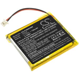 cs replacement battery for floureon vb601, vb603, vb605 79232 750mah / 2.78wh barcode scanner