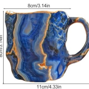 tozaas Mineral Crystal Coffee Mugs, Crystal Coffee Mugs, Mineral Crystal Coffee Mug, Crystal Mineral Coffee Mugs, Mineral Coffee Mug, Crystal Mugs For Coffee, Christmas Coffee Mugs (Purple)