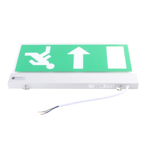 Acrylic LED Emergency Exit Lighting Sign Safety Evacuation Indicator Light for Mall Hotel Hospital Station 110‑220V