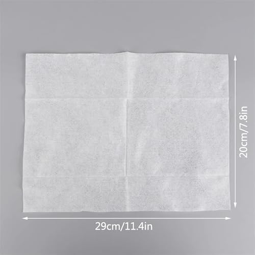 Gwroyx 100pcs Removal Mop Paper Home Kitchen Cleaning Cloth Wet and Dry Dust Mop Paper(200PCS)