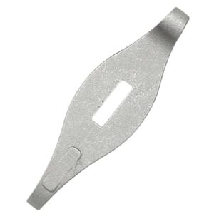 kobeIeen Stainless Steel Cutter Handle Guards Protect for Making Tool Patterned Handle Hand Guards Bolsters Embryo Gauntlets Cast