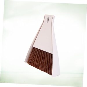 HAPINARY Keyboard Cleaner Computer Keyboard Mini Broom Desktop Cleaning Brush Szczotka Do Czyszczenia Klawiatury ? Do Czyszczenia Klawiatury Hand Held Dustpan Window Door Track Brush Beige