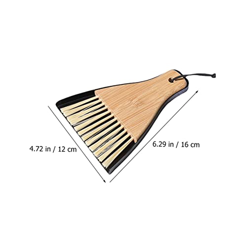 SEWOART 1 Set Desktop Broom Keyboard Duster Brush Dustpan Kid Broom Cleaning Accessory Cleaning Supply Broom Handheld Broom Portable Brush Whisk Broom Pet Cage Broom Brush The Pet