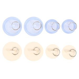 caxusd 8 pcs sewer plug shower stopper bath plug wash basin sink kitchen sink stopper bathtub stopper cover bath tub drain plug sink stopper replacement toilet lid decal tub plug rubber