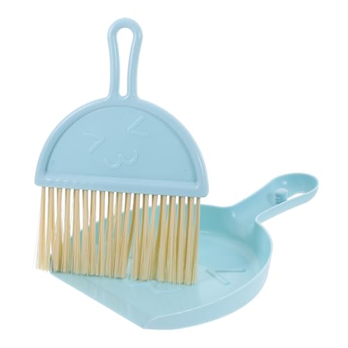 Cabilock 1 Set Broom to Clean up Combos Cars Brooms Detailing Brush Automotive Cleaning Small Dustpan Keyboard Multi-Function Whisk Broom Multi-Function Mini Dustpan Mini Broom Blue Pp