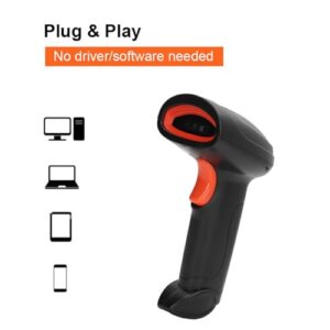 Compact and Portable High Performance Barcode Scanner Wide Application withfor Tablet iPhoneAndroid iOS PC POS