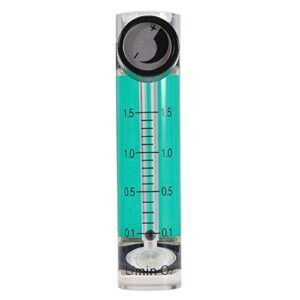 kobeIeen LZB-6M Air Meter 0-1.5 Flowmeter with Control for Detect for Air Adjustable