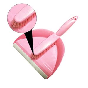 COLLBATH 2pcs Mini Broom Dustpan Set Keyboard Cleaning Tool Dust Pan and Brush Small Broom Brush Mini Tools Mini Brush Bed Broom Household Brooms Cleaning Tools Desktop Broom Plastic