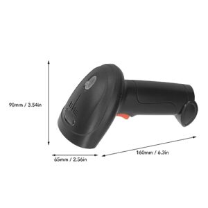 Barcode Scanner Barcode Scanner USB 2.4G And1D Code Reader for Supermarket Express Warehouse High Accuracy Red Barcode Readers