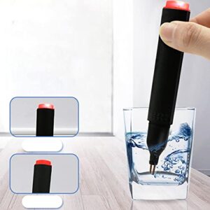 kobeIeen Water Tester with Light Mineral Test Pen Purified Water Detector Portable Biomineral Tester for Water