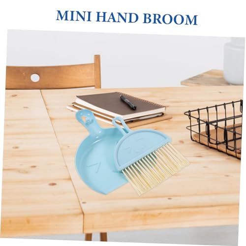 Cabilock 1 Set Broom to Clean up Combos Cars Brooms Detailing Brush Automotive Cleaning Small Dustpan Keyboard Multi-Function Whisk Broom Multi-Function Mini Dustpan Mini Broom Blue Pp