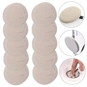 HOLIDYOYO 20pcs Coffee Pot Filter Cloth Espresso Machine Balance Siphon Coffee Maker Hanging Ear Coffee Bag Coffee Filter Syphon Coffee Maker Filter Thai Tea Strainer Cotton Beige