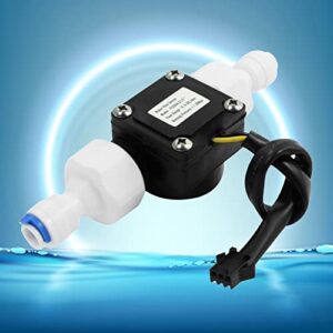 kobeIeen 1/2" Thread Effect Liquid Water Flowmeter Fluidmeter Liquid Water Switches Meter