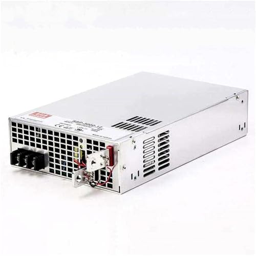 TorqCali RSP-3000-12 3000W Single Output Power Supply 12V 200A Constant Current with PFC, 180-264VAC Input, for Industrial Equipment and Automation Systems