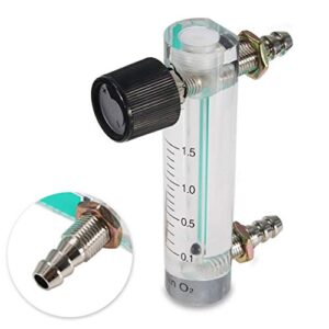 kobeIeen LZB-6M Air Meter 0-1.5 Flowmeter with Control for Detect for Air Adjustable