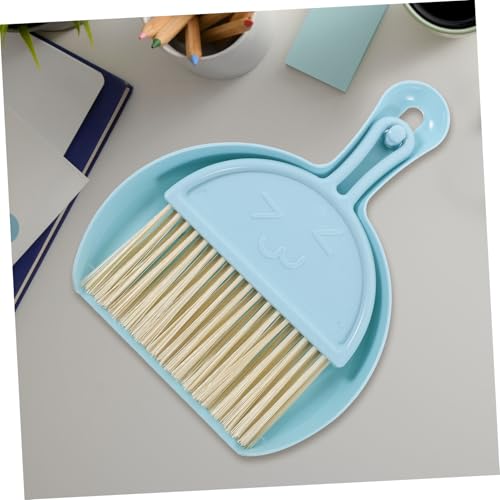 Cabilock 1 Set Broom to Clean up Combos Cars Brooms Detailing Brush Automotive Cleaning Small Dustpan Keyboard Multi-Function Whisk Broom Multi-Function Mini Dustpan Mini Broom Blue Pp