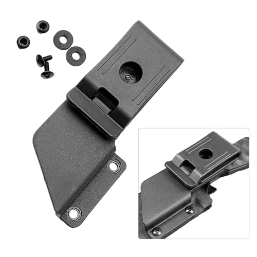 kobeIeen K Sheath Waist Clip for Making Scabbard Clip K Sheath Accessories Carry Sheath Tool with Screws