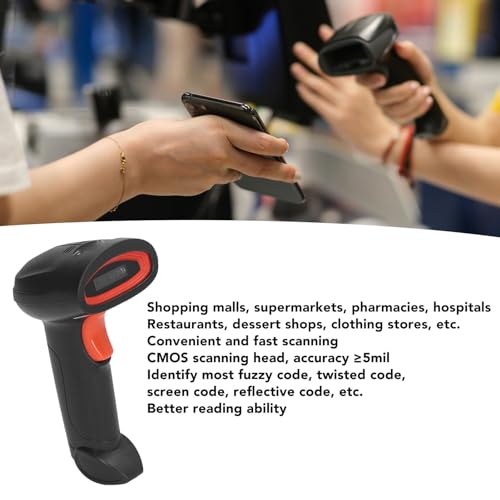 Compact and Portable High Performance Barcode Scanner Wide Application withfor Tablet iPhoneAndroid iOS PC POS