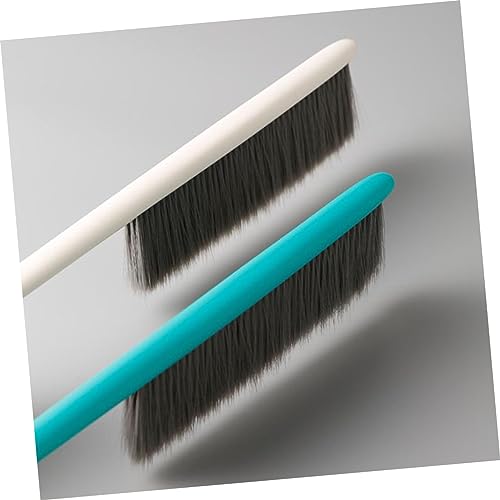 ORFOFE Bedroom Dusting Brush Rug Cleaning Brush Long Handle Cleaning Brush Carpet Hand Brush Carpet Cleaner Brush Soft Bristle Broom Carpet Broom Quilts White Comforter Quilt Carpet Brush