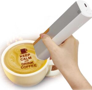 gyduhye protable food printer,printer pen & edible inkjet printer,mini food printer, wifi printing machine cake coffee desserts diy decoration maker