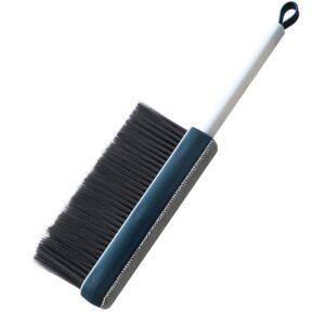 homocono 1pc bed sweeping brush duster bed brush cleaning dusting brush for bed debris cleaning brush cleaning brush for bathroom bed brush broom furniture broom dustpan hand broom blue abs