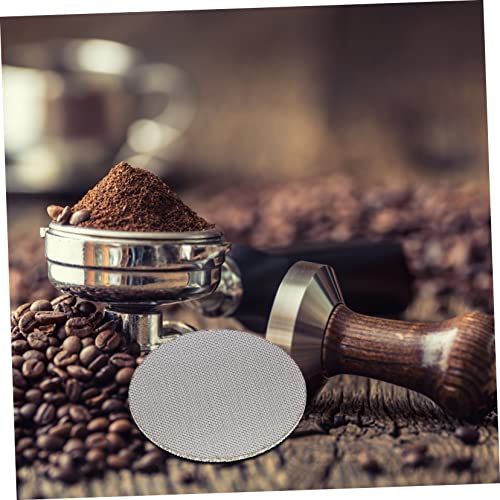 GREENADSCAPE Coffee Filter Tea Strainers for Wrecking Bar Espresso Coffee Screen Coffee Making Screen Coffee Maker Screen Filter Espresso Coffee Maker Machine Pour Silver Stainless Steel