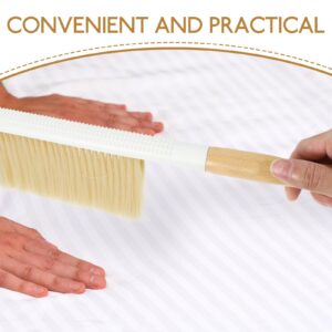 SEWOART Dust Brush Cleaning Brush Soft Bristle Hair Brush Soft Brush Hair Broom Brush Grubber Whisk Brooms Hand Broom Car Brush Sand Brush to Clean Brush for Cleaning The Pet Beige