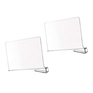 garneck 2pcs clothes board wardrobe shelf dividers closet seperators closet organizer dividers multi-function shelf divider drawer dividers cabinet supply wire shelf dividers acrylic