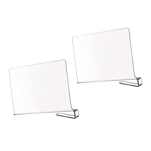 Garneck 2pcs Clothes Board Wardrobe Shelf Dividers Closet Seperators Closet Organizer Dividers Multi-Function Shelf Divider Drawer Dividers Cabinet Supply Wire Shelf Dividers Acrylic