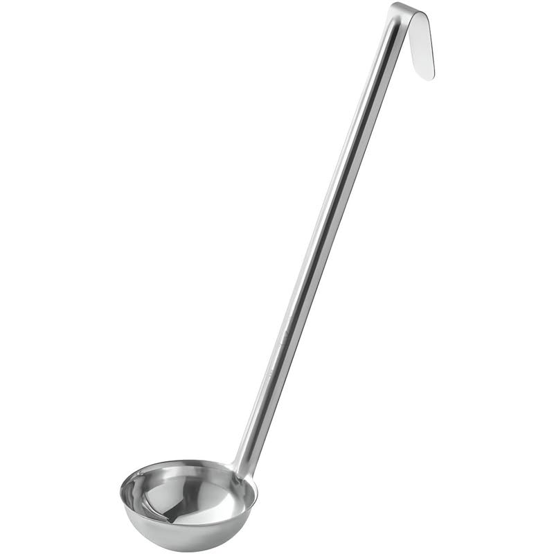 OCS Parts 4 Quart Stainless Steel Inset Pot with Cover and Ladle | Stainless Steel Pot with Lid and Ladle for Sauces, Soups, Stovetop, Soup Warmers, Steam Tables