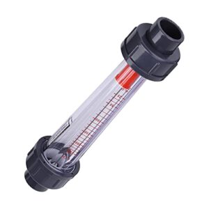 Water Liquid Meter, Plastic Tube Type Water Rotameter Plastic Tube Type 25-250LH Instantaneous Water Meter Flowmeter