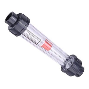 Water Liquid Meter, Plastic Tube Type Water Rotameter Plastic Tube Type 25-250LH Instantaneous Water Meter Flowmeter