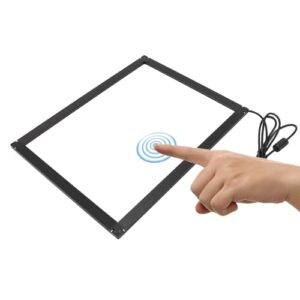 IR Touch Screen Overlay, Plug and Play Infrared Touch Frame for Digital Signage for Touch Kiosks, Desktop PC (22 inch)