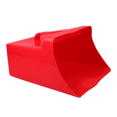 NAMOARLY Garbage Cleaning Dustpan Trash Cleaning Shovels Kitchen Dustpans Lobby Dustpan Garden Dustpans Household Dustpans Commercial Sweeping Supplies Trash Scoop Upright Pans Red Plastic